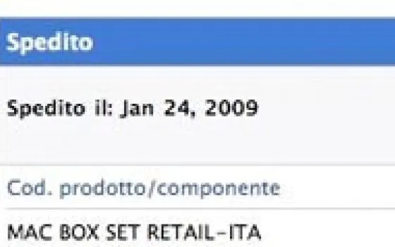 Il Mac Box Set è già in spedizione