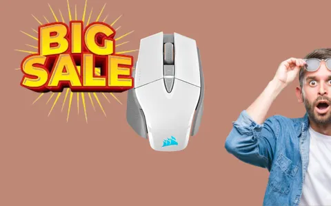 Mouse da gaming CORSAIR ultra wireless: oggi in svendita totale su Amazon