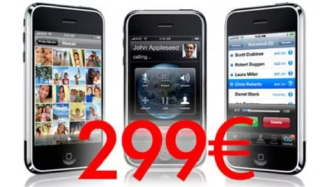 iPhone 3G 8Gb: da aprile a 299€?