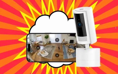 Sicurezza domestica a 360°: Videocamera interna inclinabile Ring a metà prezzo