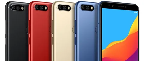 Honor 7C, smartphone economico con schermo 18:9