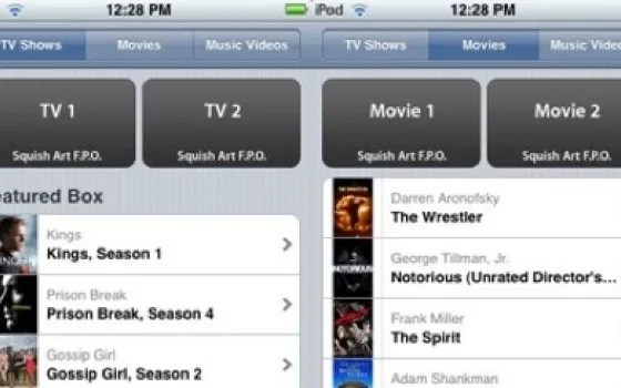 iTunes Store per iPhone potrebbe presto includere i video
