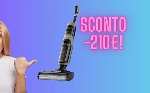 Lavapavimenti Senza Fili Rowenta a quasi metà prezzo: risparmi più di 200€