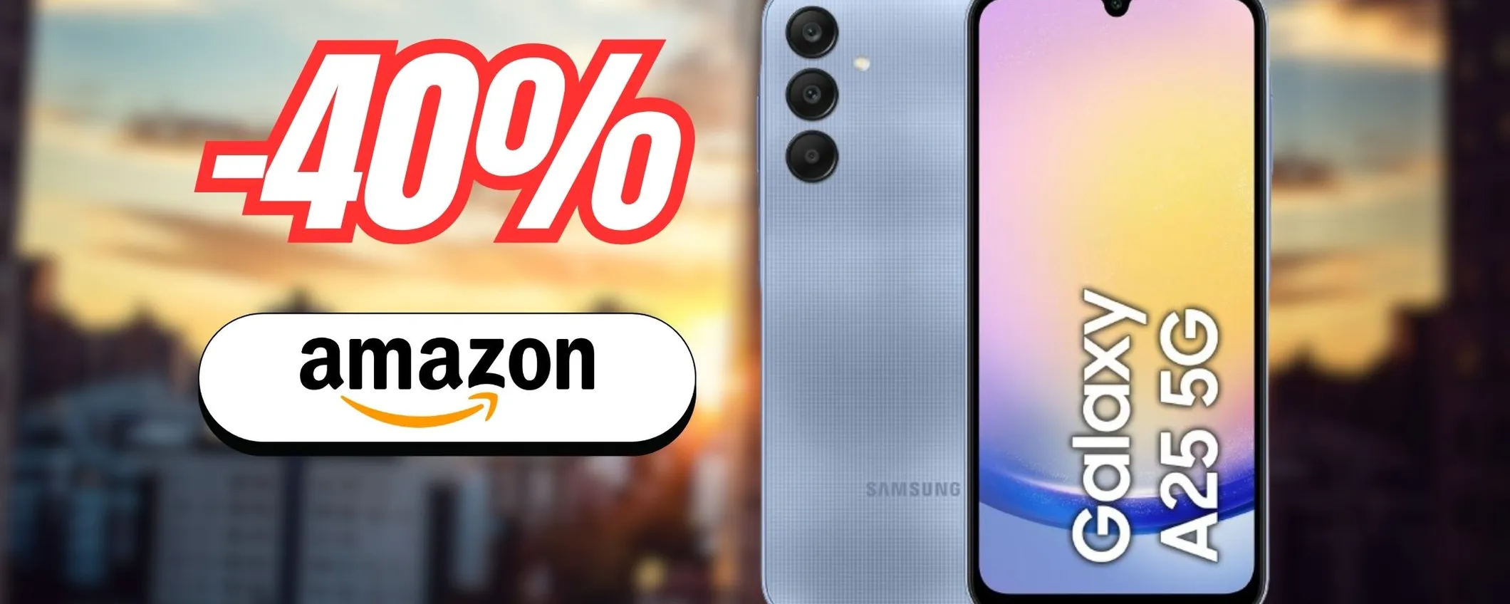 Samsung Galaxy A25: il migliore medio-gamma di oggi (-40%)