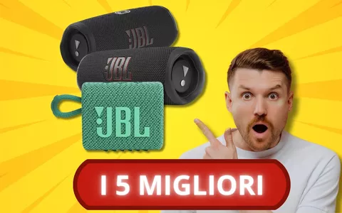 Speaker Bluetooth JBL, questi 5 modelli IMPERDIBILI solo oggi costano POCHISSIMO