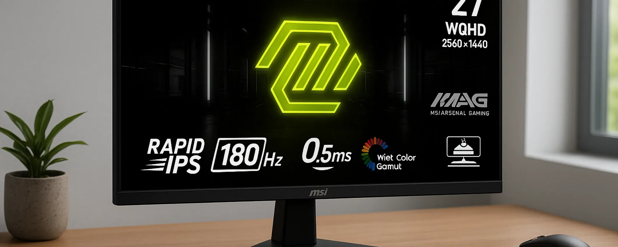 Monitor gaming a 180Hz (quasi) a metà prezzo, offerta Black Friday imperdibile