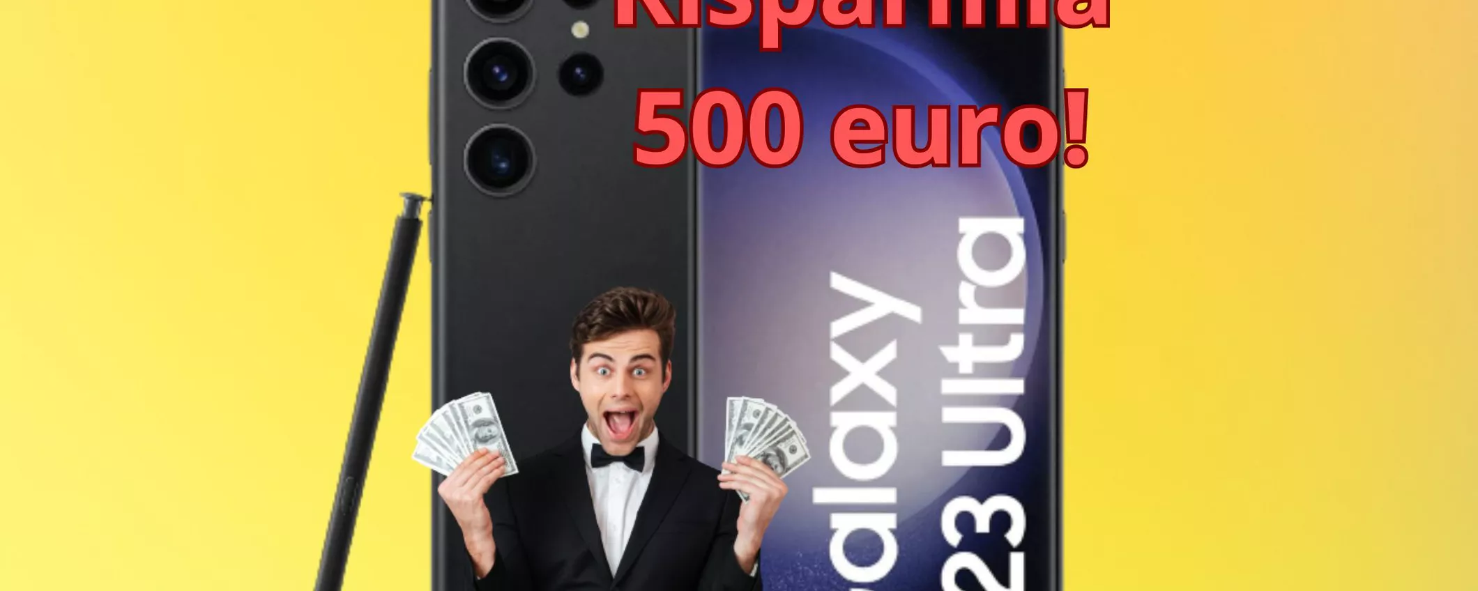 Samsung Galaxy S23 ULTRA a soli 924 euro: eBay sfida Amazon