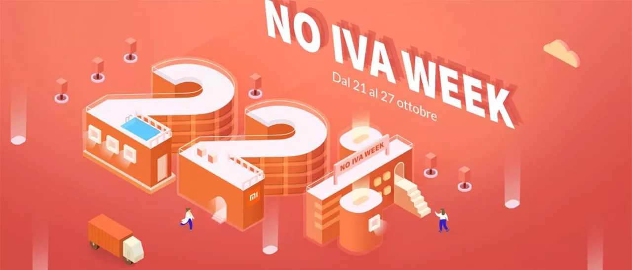 Xiaomi No IVA Week: sconti su smartphone e altro