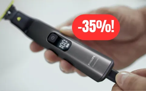Rasoio elettrico Philips OneBlade Pro al 35% di sconto su Amazon