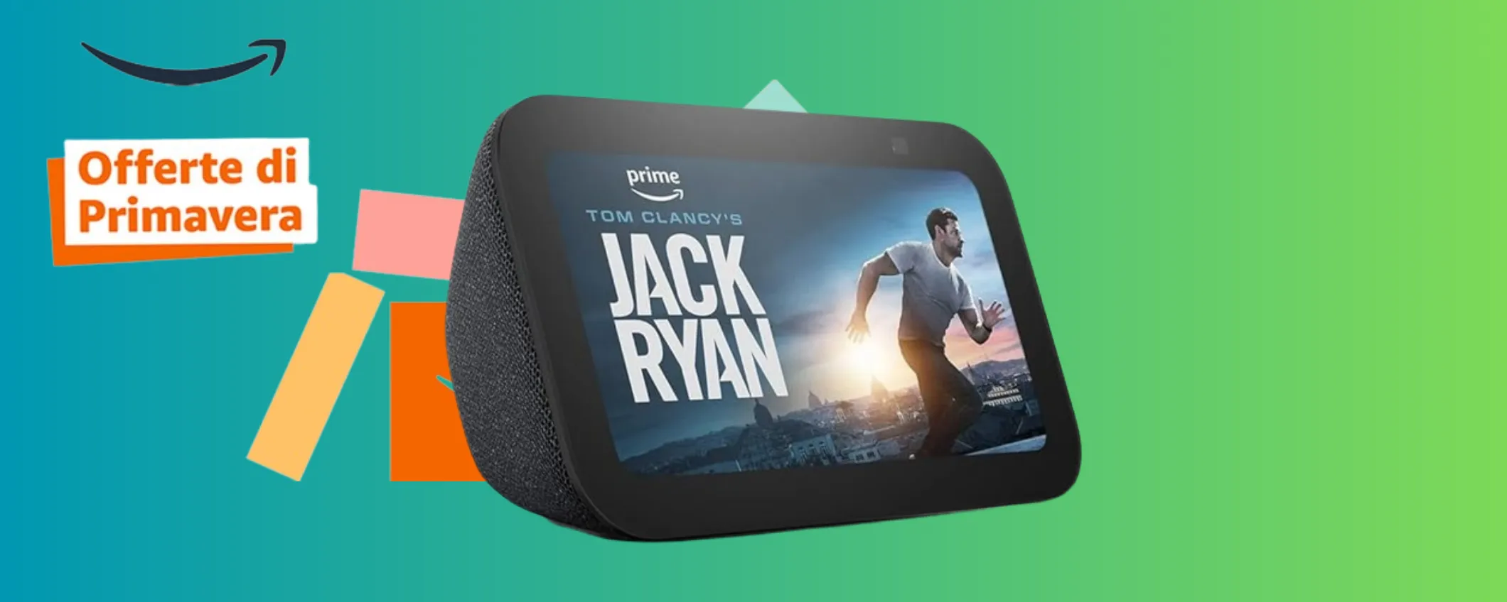 Casa ancora più smart con Echo Show 8 scontatissimo al -36% su Amazon