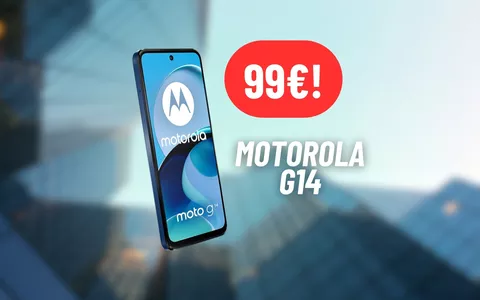 Motorola G14 è un best buy e con questo sconto lo è ancora di più: PREZZO OUTLET su Amazon