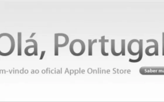 Apple apre lo store online in Portogallo