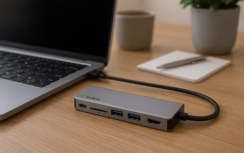 Belkin Hub 6 in 1 in offerta: espandi il tuo laptop a un prezzo sorprendente