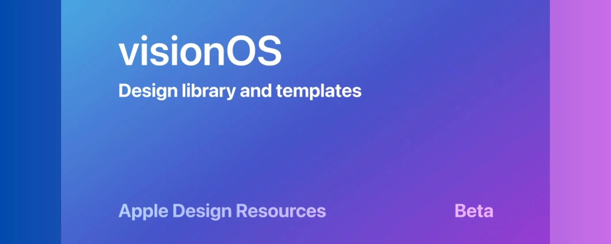 Apple rilascia un kit di progettazione ufficiale per Figma con risorse visionOS