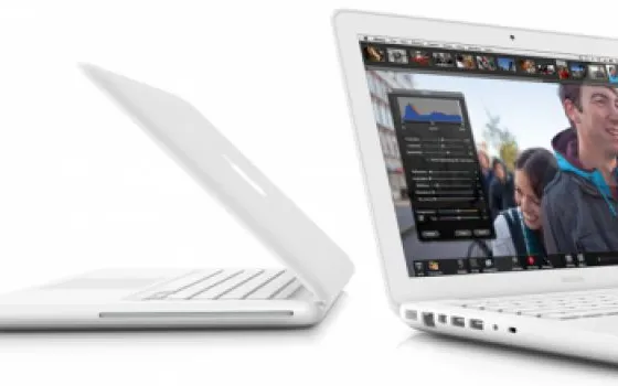 Audio e video sull'uscita Mini DisplayPort del nuovo MacBook in policarbonato