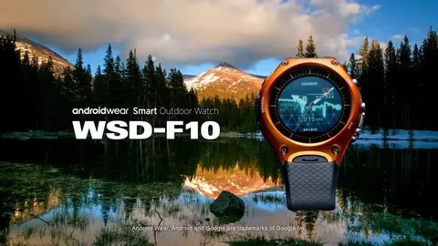 Lo smartwatch Casio WSD-F10 con Android Wear