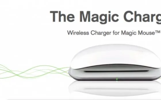 Magic Charger: una caricatore a induzione per Magic Mouse (Aggiornato)