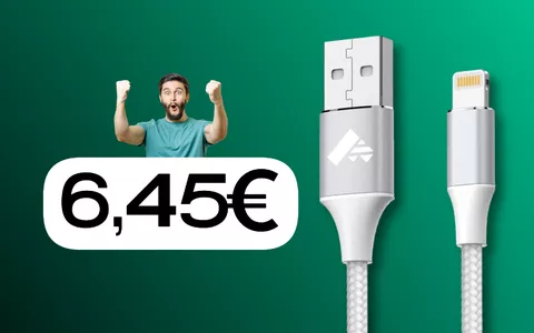 Cavo Lightning MFi per iPhone in OFFERTA a meno di 7€ (-19%)