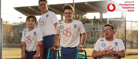 Vodafone, 2 milioni per sport e disabilità