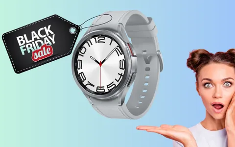 Samsung Galaxy Watch6 Classic: con il Black Friday Amazon lo paghi quasi la metà