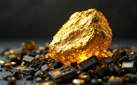 Oro a 22 carati recuperato da rifiuti elettronici: il metodo che cambia tutto