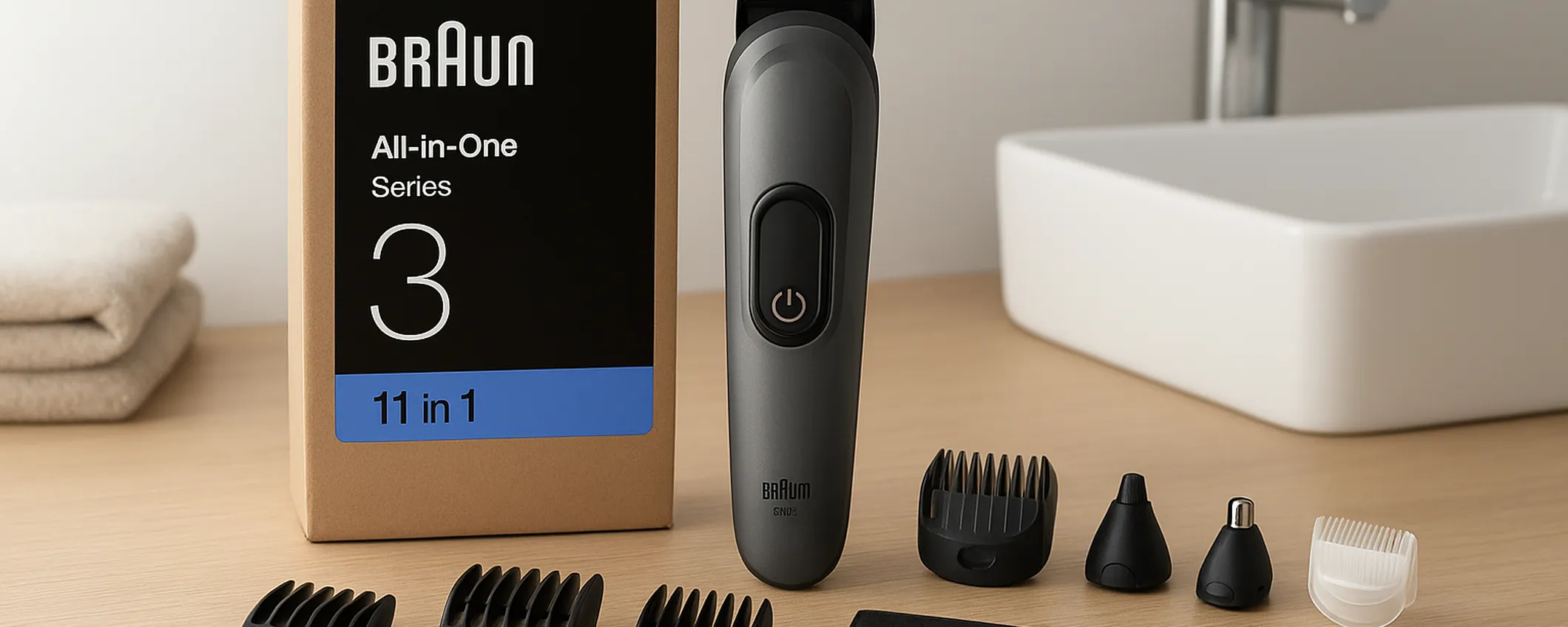 Braun AIO3565 11in1: il kit completo per il grooming ora a metà prezzo su Amazon