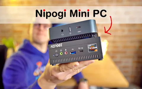 Amazon ABBATTE IL PREZZO del Mini PC NiPoGi: massima potenza in uno spazio mini