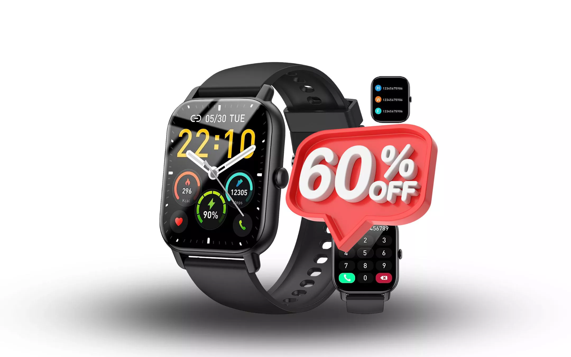 Smartwatch Unisex in offerta su  a soli 39€: IDEA REGALO