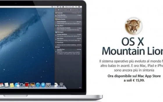 Mountain Lion riduce l'autonomia di alcuni Mac