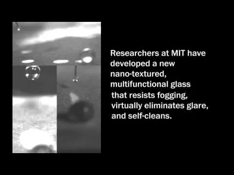 Fog-free glass
