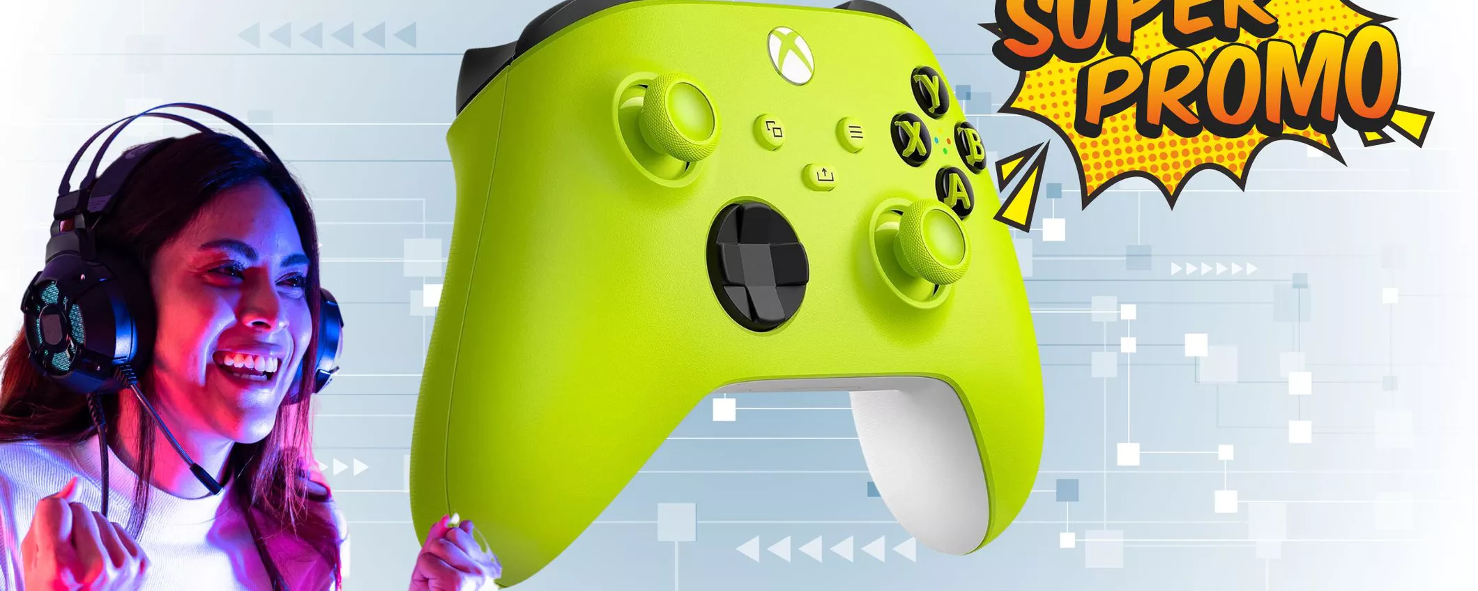 Controller Xbox Electric Volt: il colore esclusivo in super promo!