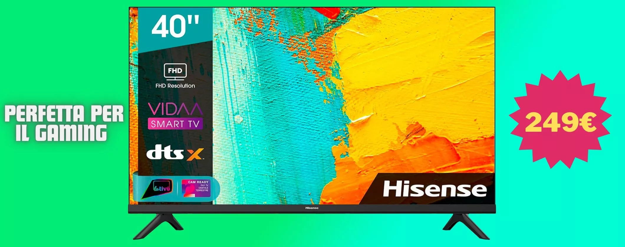 TV Hisense: la migliore per il tuo salotto in OFFERTA