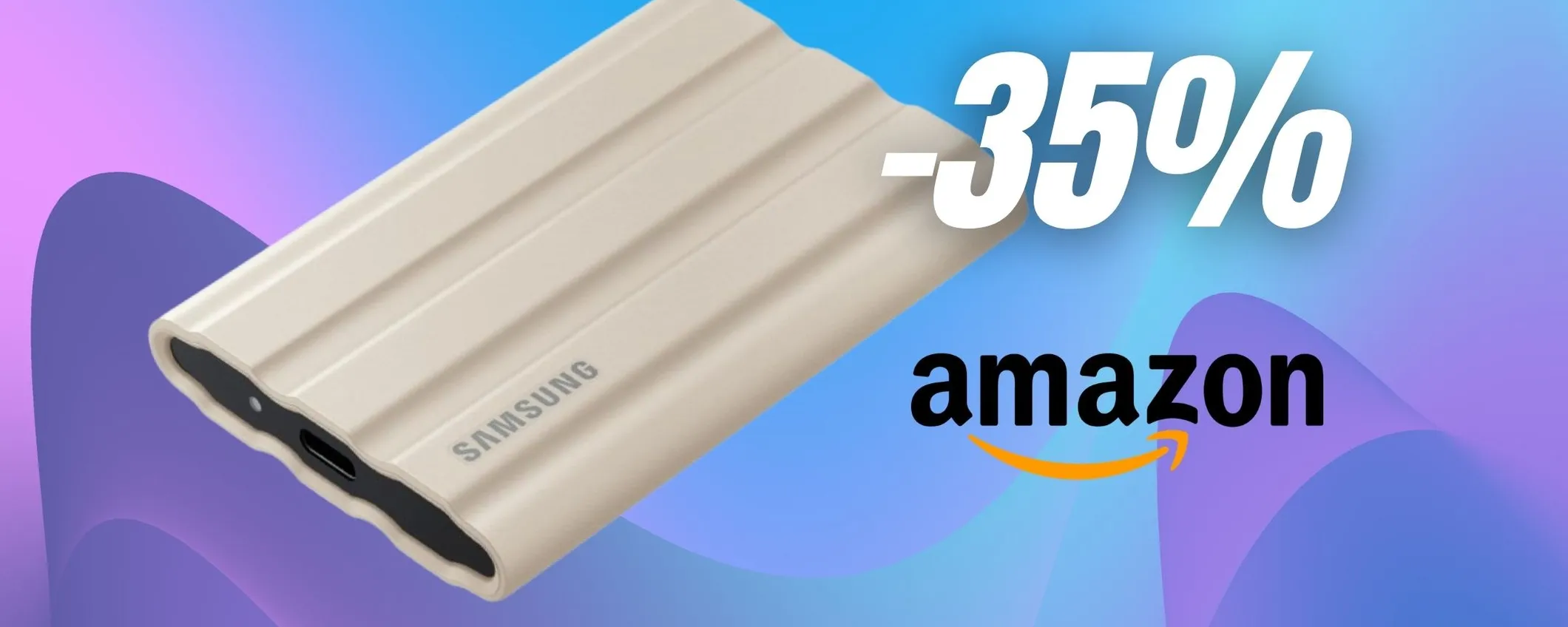 Velocità estrema e massima protezione: scopri l'SSD Samsung 1TB (-35%)