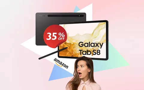Samsung Galaxy Tab S8 a soli 590€ su Amazon con il 34% di sconto!