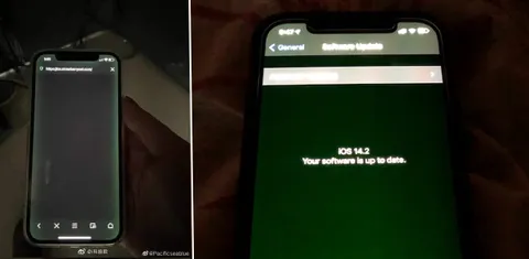 iPhone 12, problemi di sfarfallemento e schermo verde