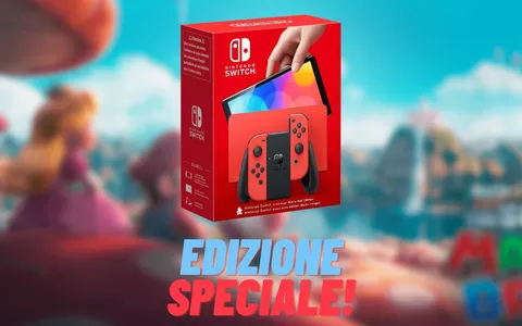 Nintendo Switch OLED edizione speciale Mario in preorder al MINIMO garantito