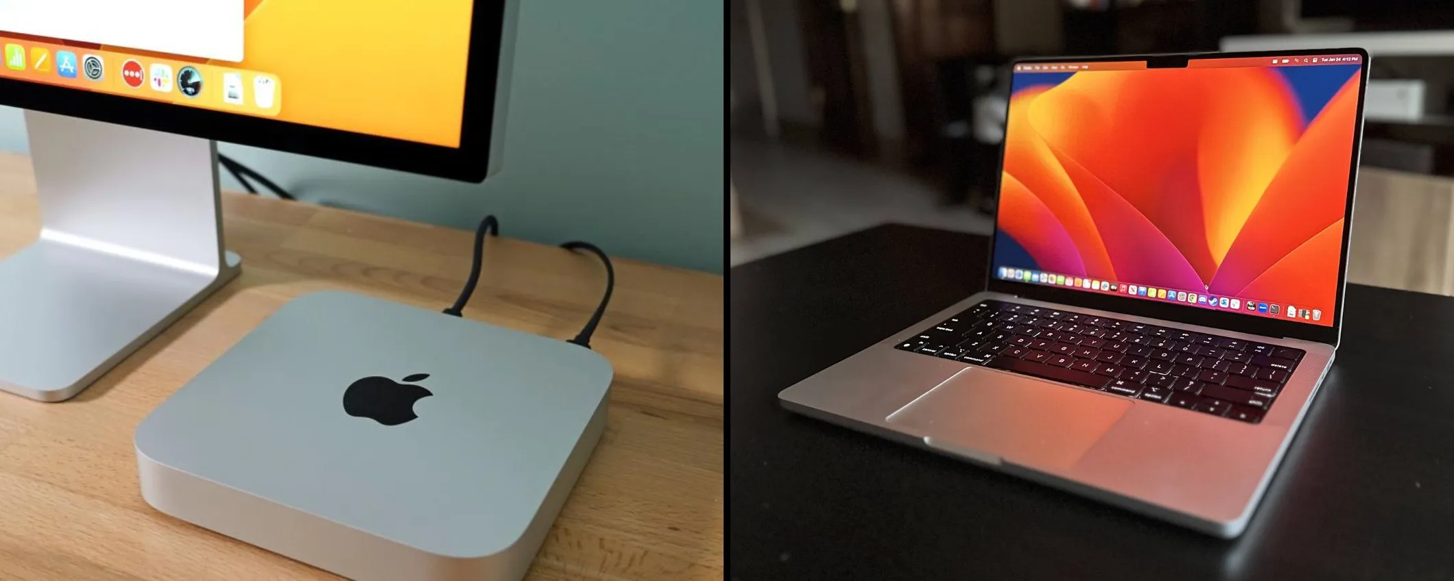 Mac mini M3, MacBook Pro 14