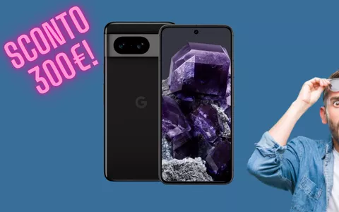 Google Pixel 8: oggi risparmi 300€ grazie ad un mega sconto del 38%