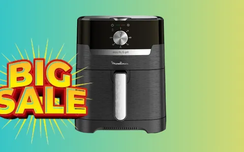Friggitrice ad Aria Moulinex a meno di 80€: offerta a tempo limitatissimo