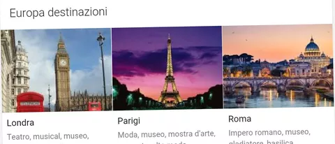 Destinazioni: le vacanze si pianificano su Google