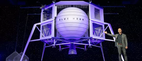 Jeff Bezos svela Blue Moon: vuole la Luna nel 2024
