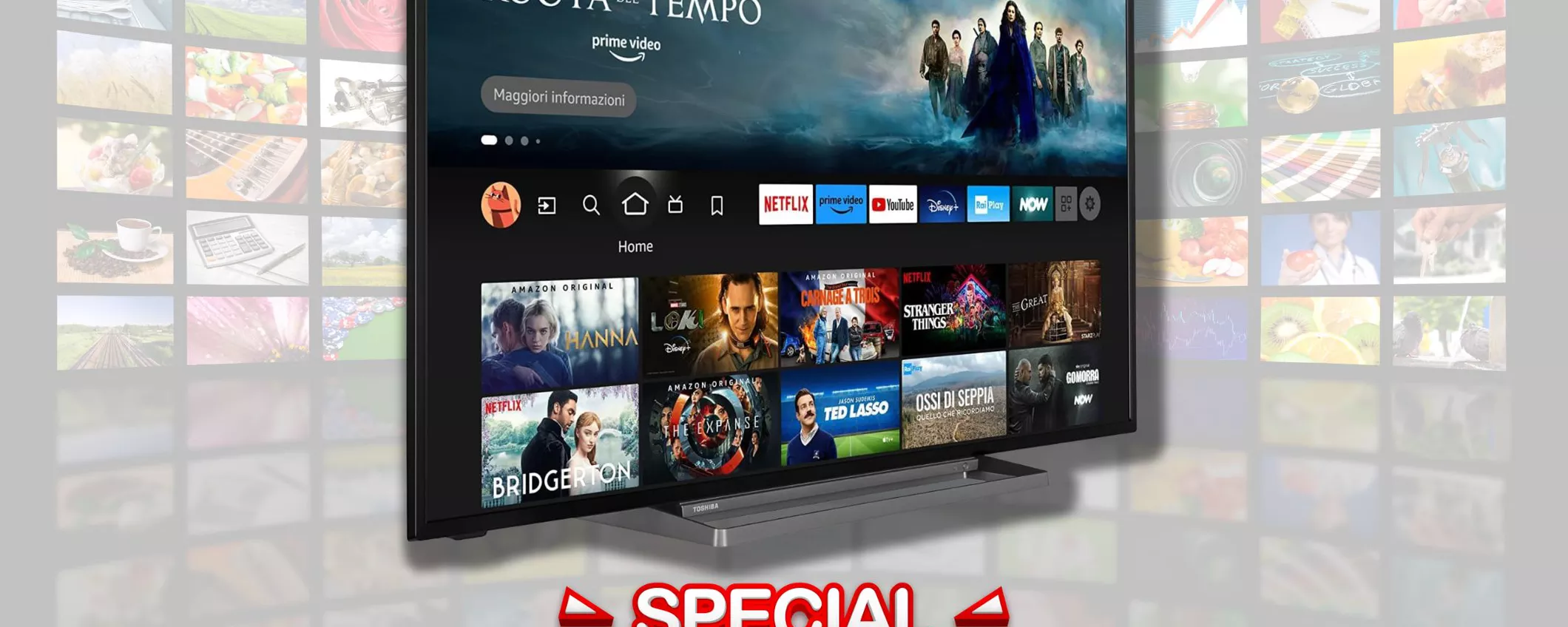 Smart TV Toshiba con ALEXA INTEGRATA: scopri il prezzo SORPRENDENTE su Amazon