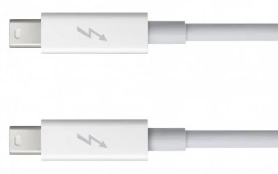 Thunderbolt: aggiornamenti online e cavi Apple in arrivo