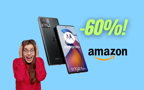 Motorola Edge 30 Fusion al 60% di sconto: l'affare AMAZON di oggi