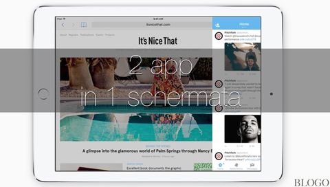 iOS 9, gestire Slide Over e Split View (2 app in una schermata)