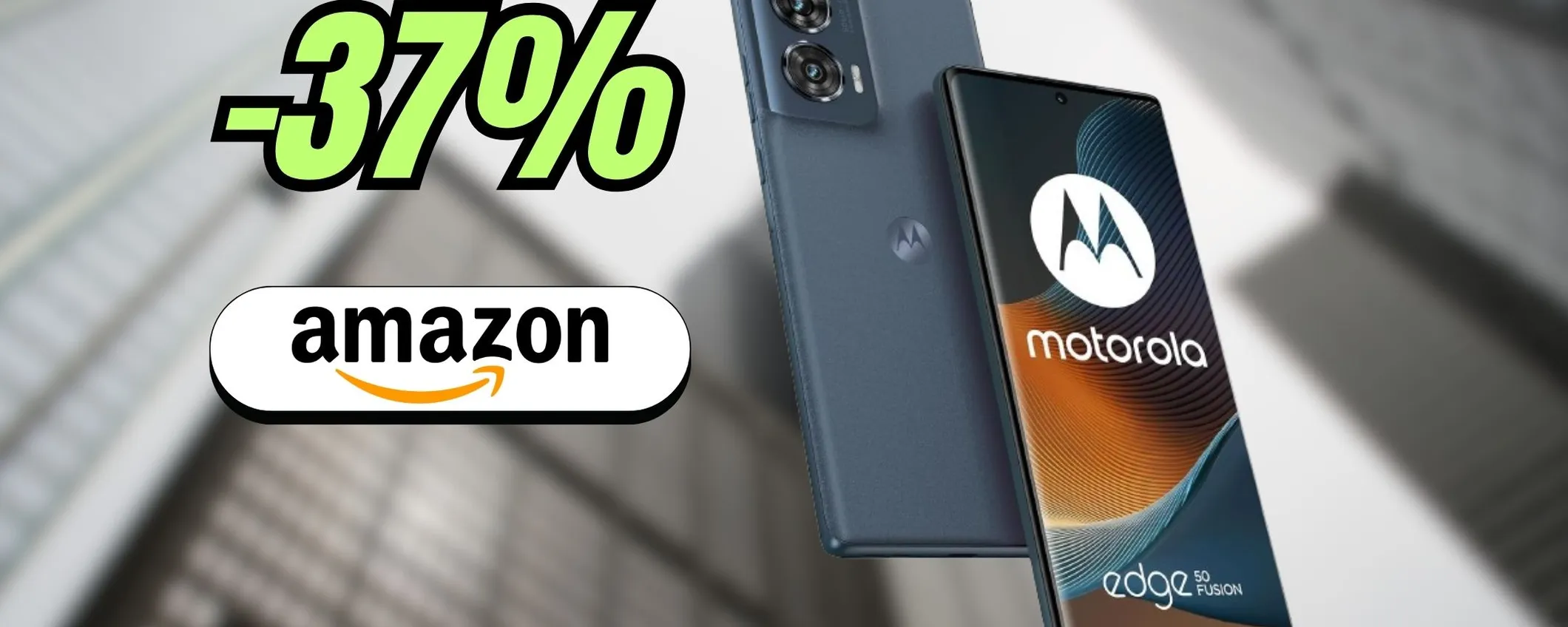 Motorola Edge 50 Fusion: è lui il best buy di capodanno (-37%)