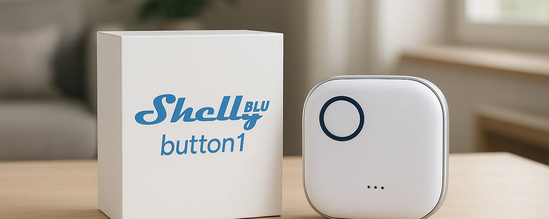 Shelly Blu Button: controllo smart a portata di mano a meno di 12 euro
