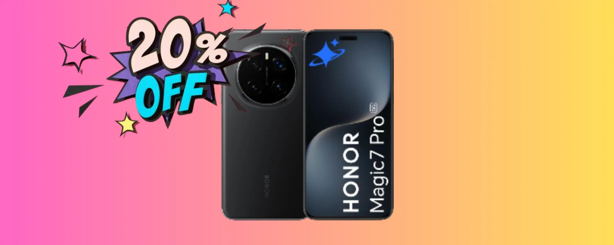 HONOR Magic7 Pro in sconto bomba su Amazon: oggi risparmi più di 260€