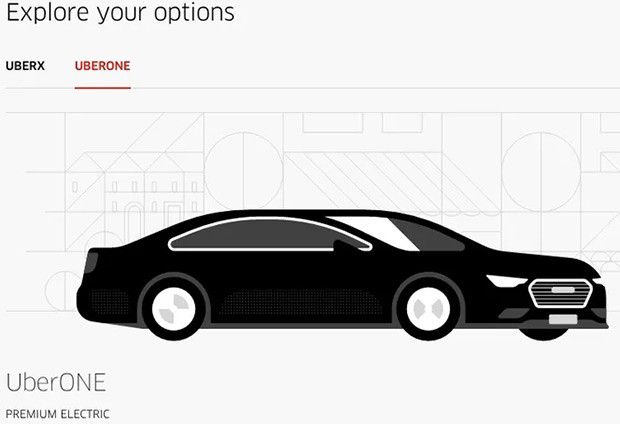 Le auto elettriche di Tesla sono a disposizione di chi sceglie il servizio UberONE a Madrid