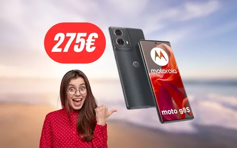 Motorola G85 è già in sconto: batteria al top e grande fotocamera ad un PREZZO SUPER CONVENIENTE